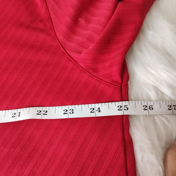 Nike Fit Dry Polo Shirt Mens Red Tiger Woods Collection XL - Picture 7 of 8